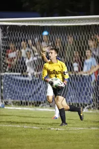 Eric Sorby, second in the nation in saves, was a big reason why DePaul recorded its second-straight shutout on Saturday.