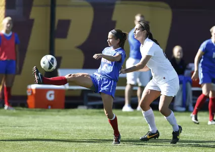 Gini Yost scored her first collegiate game-winning goal on Sunday and received her first collegiate award on Monday.