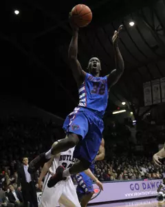 The Blue Demons and Red Storm start at 6 p.m. Tuesday at Allstate Arena.