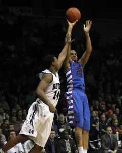 Brandon Young went 10-for-13 from the free throw line en route to 18 points Thursday night.