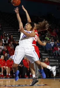 Brittany Hrynko is a key reason why DePaul remained at No. 18 in the Associated Press national rankings.