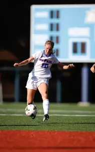 Amber Paul scored a goal and was named BIG EAST Offensive Most Outstanding Player on Sunday.