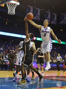 The Blue Demons take on the Redbirds at 3 p.m. Sunday at Allstate Arena.