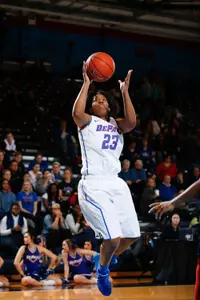 Cetrese McGee and the Blue Demons host Butler on Saturday at 7 p.m. in Lincoln Park