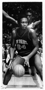 DePaul's all-time greatest player Mark Aguirre is still stung by the USA boycott of the 1980 Summer Olympics in Moscow.