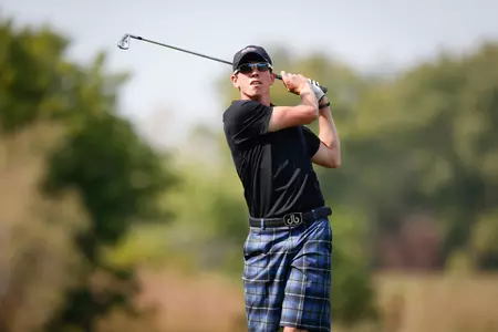 Jonathan Hewett and the Blue Demons begin play at the USF Invitational on Sunday