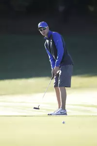 James Lelliott's even-par round of 72 paces DePaul on Monday
