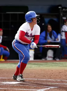 Mary Connolly cracked her team-best fifth home run over the weekend, while hitting .875 as DePaul swept its opponents at the UNLV Eller Media Stadium Classic.