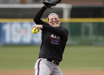 Kirsten Verdun fired her second no-no of the month against Villanova on Senior Day.