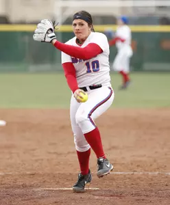 Mary Connolly allowed just one unearned run and picked up her fourth win on Saturday.