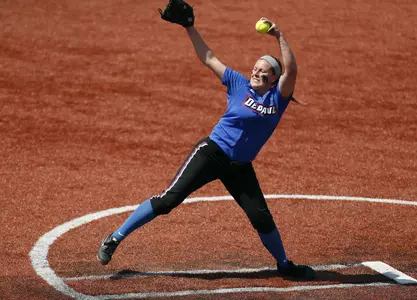 BIG EAST Pitcher of the Year Kirsten Verdun enters the NCAA tournament with a record of 30-5.