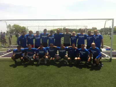 Former DePaul soccer players suited up one more time on June 7 at the Alumni Cup Soccer Championship in Evanston.
