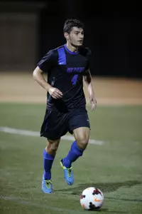 Standout senior defender Koray Yesilli will anchor the back line for the Blue Demons this season.
