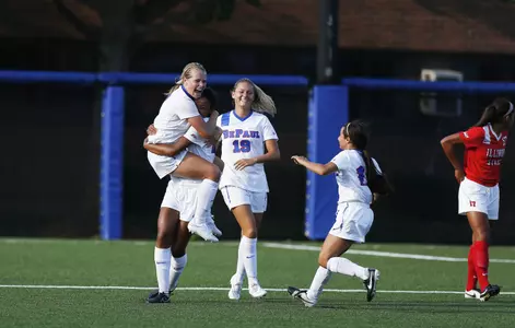 Elise Wyatt scored two goals in DePaul's 3-1 victory over Illinois State on Wednesday.