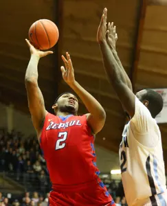 Tommy Hamilton IV led DePaul with 12 points off the bench at Villanova.