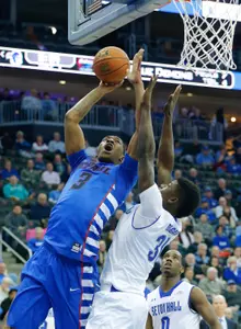 Rashaun Stimage scored 10 points and grabbed seven rebounds off the bench at Seton Hall.