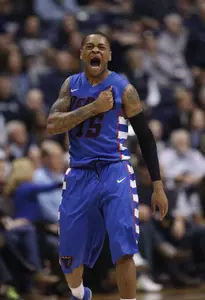 The Blue Demons look to celebrate another road win in the BIG EAST on Thursday afternoon at Providence.