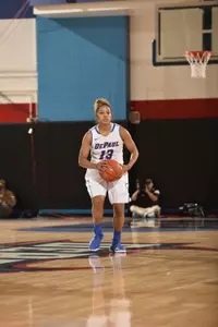 Chanise Jenkins tied a career high with 10 assists against Marquette.