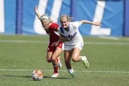 Elise Wyatt scored the 31st goal of her career which is one shy of DePaul's all-time record.