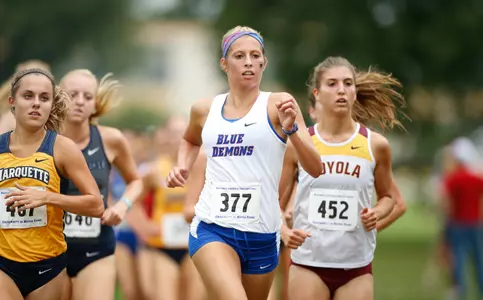 Paige Skorseth, three top-team finishes this season, runs this weekend at the Bradley Classic.