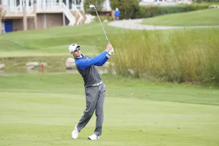 James Lelliott is in second place entering Sunday's final round.
