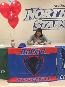 Claire Anderson joins the Blue Demons for the 2016 season.