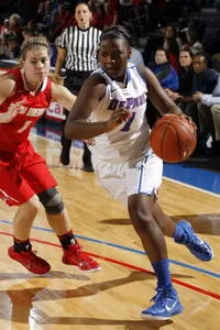 Ashton Millender came off the bench to score 15 points including four 3-pointers.