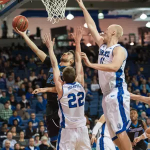 Tune in to FS1 on Tuesday at 9 p.m. CT to see the Blue Demons play at Stanford.
