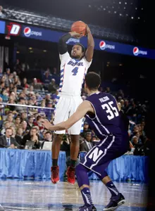 Myke Henry was one rebound away from a double-double Tuesday night.