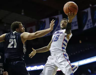 Aaron Simpson is 22-of-44 from three-point range this season.