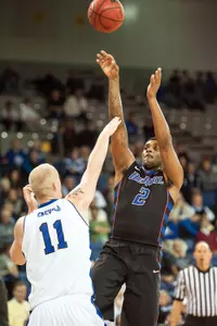 Tommy Hamilton IV closed the game with nine points and seven boards.