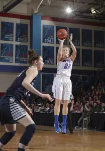 Brooke Schulte and the Blue Demons host Illinois State at 7 p.m. on Saturday in Lincoln Park