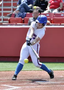Dylan Christensen picked up her 13th hit of the season in a loss to Texas Tech on Friday evening.