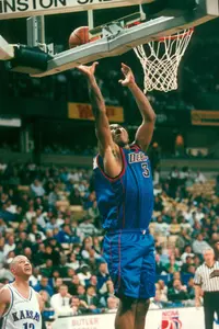 Quentin Richardson led DePaul to the NCAA tournament and was a first-round NBA draft pick by the Los Angeles Clippers.