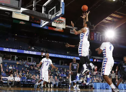 Jamee Crockett scored 21 points to lead DePaul past Seton Hall on Tuesday night.