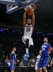 Jamee Crockett led the Blue Demons with 15 points on Wednesday night.