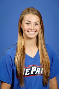 Angela Scalzitti picked up her fifth multi-hit game of her career against Nebraska on Saturday night.