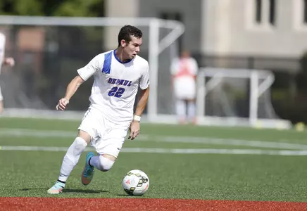Simon Megally won the DePaul men's soccer Offensive Award after leading the team in points.