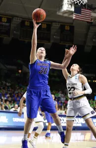 Megan Podkowa (pictured) and Brittany Hrynko were both named I-AAA Scholar Athletes on Friday.