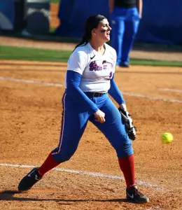 Mary Connolly and the Blue Demons are scheduled to face Louisville in a single game at 3 p.m. this afternoon.