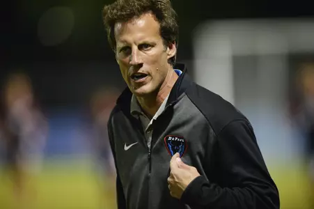 DePaul men's soccer coach Craig Blazer is fired up about the incoming recruiting class.