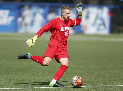 Mack Robinson and the DePaul defense kept the zero until the 84th minute in Thursday's 1-0 loss to UIC.