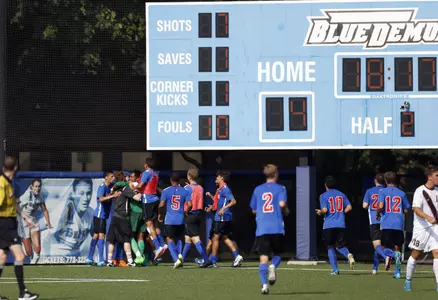 DePaul men's soccer was recognized with the NSCAA Team Academic Award for the eighth year in a row.