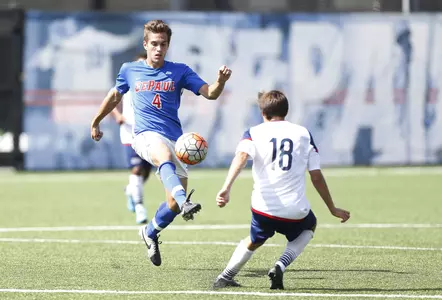 Anton Sell is a key component of the Blue Demon defense that will face Xavier in Saturday's BIG EAST opener.