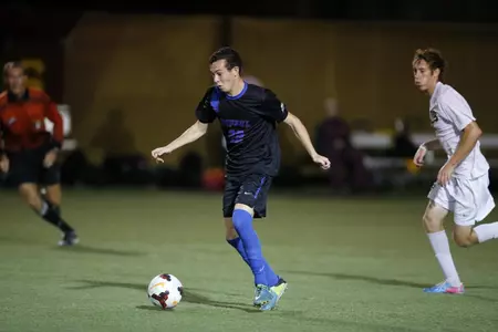 Simon Megally fired off a game-high four shots with one on goal in Tuesday night's loss at Loyola.