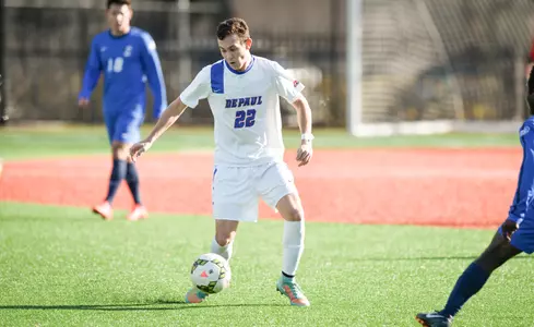 Simon Megally and his teammates finished strong but still came up short in a 1-0 loss Friday night at Bradley.