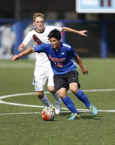 Erik Rodriguez had quite a day with two goals and one assist in the victory over Fordham.