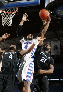 Myke Henry posted a team-high 22 points and 10 rebounds.