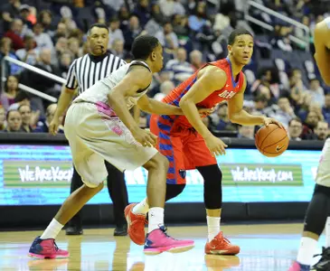 Billy Garrett Jr led DePaul with 16 points at Georgetown on Saturday.