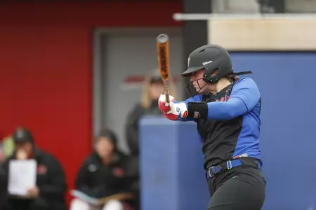 Nicole Pihl recorded two at bats and seven putouts in the Blue Demons loss